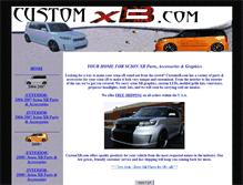 Tablet Screenshot of customxb.com